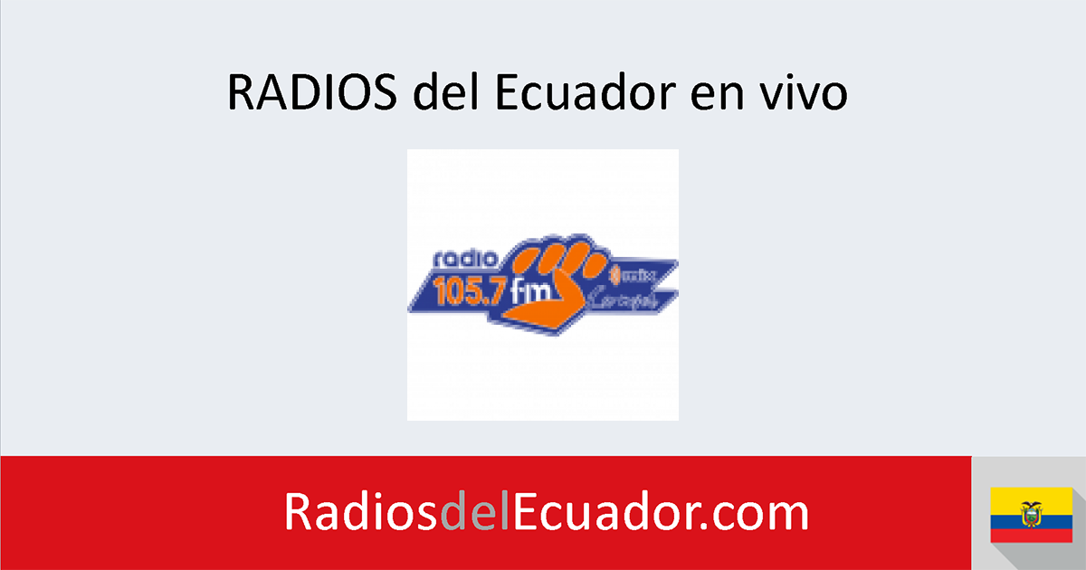 Radio Mix 105.7 FM en vivo Radios del Ecuador